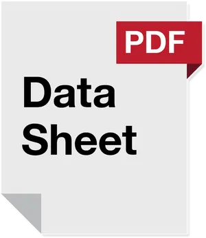 p d f data sheet icon