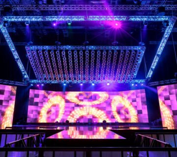 stage rental led display