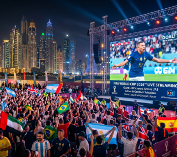 LED Screens for FIFA World Cup Streaming in UAE